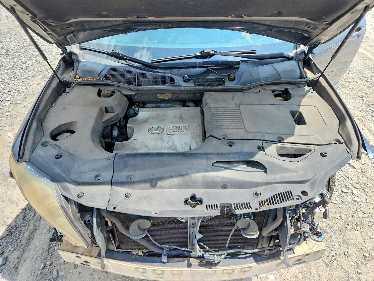 2010 Lexus Rx 450h Charcoal vin: JTJZB1BA0A2002444