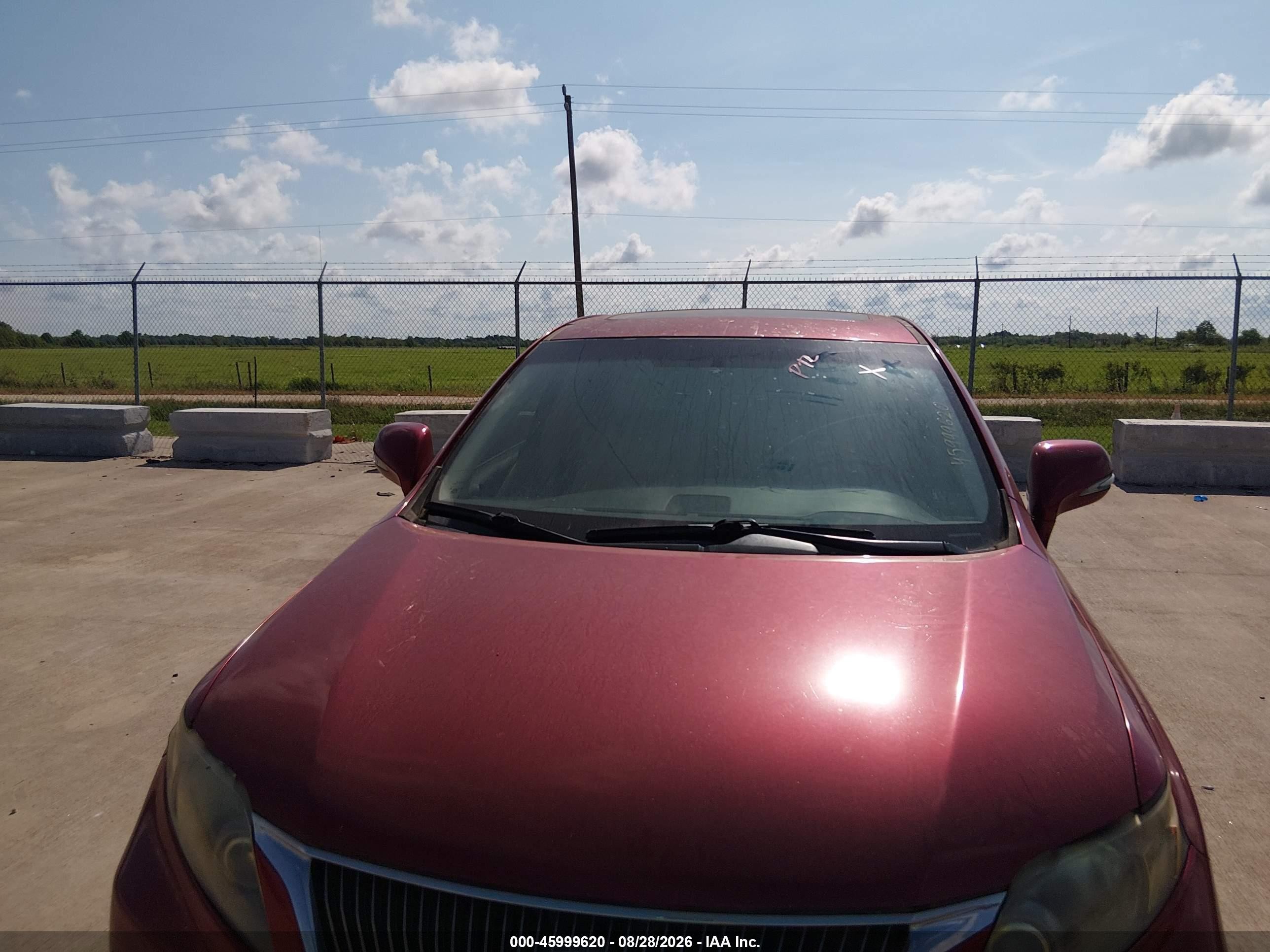 2010 Lexus Rx 450h   Темно-бордовый vin: JTJZB1BA0A2002900