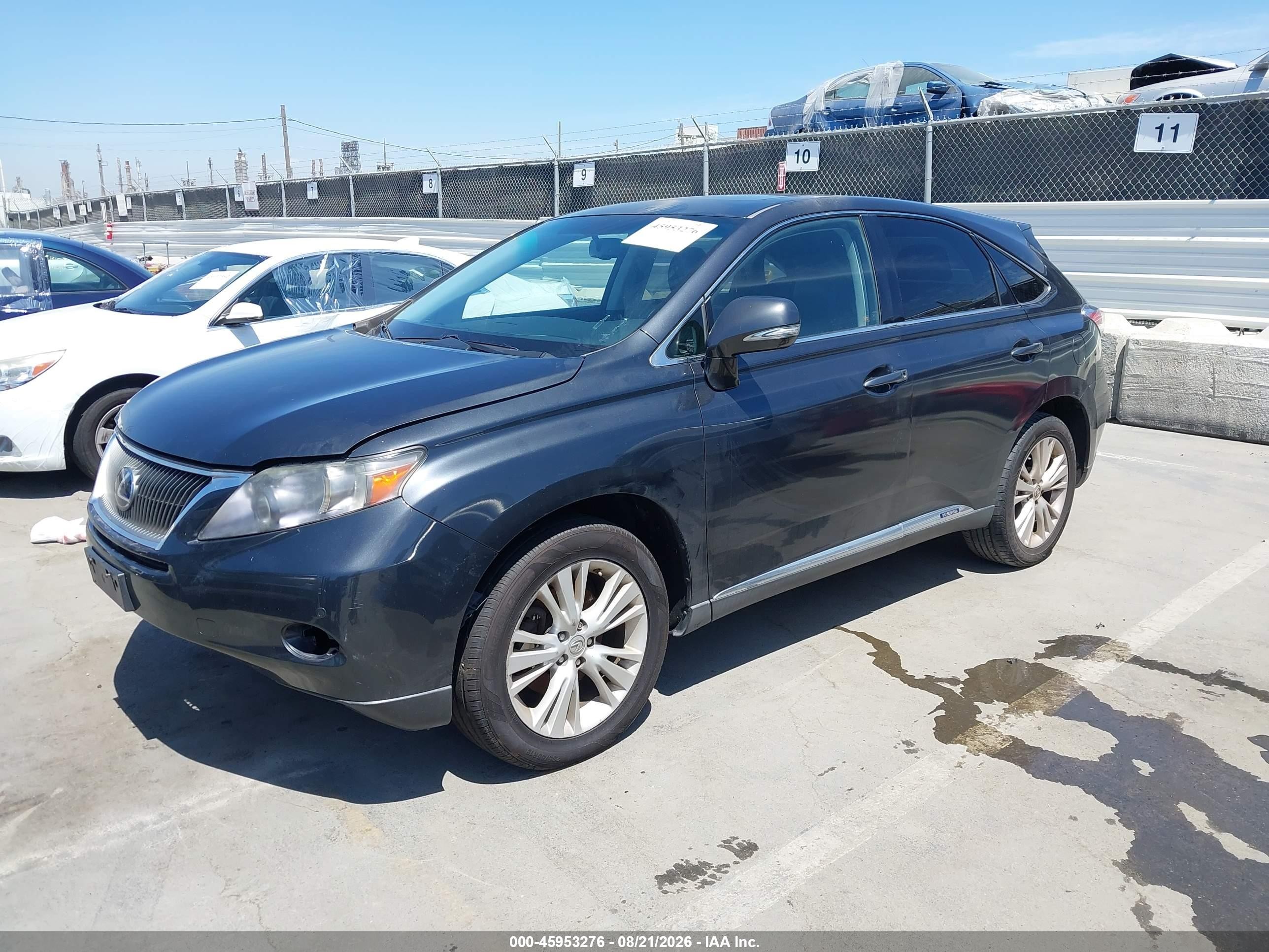 2011 Lexus Rx 450h   Black vin: JTJZB1BA0B2005250