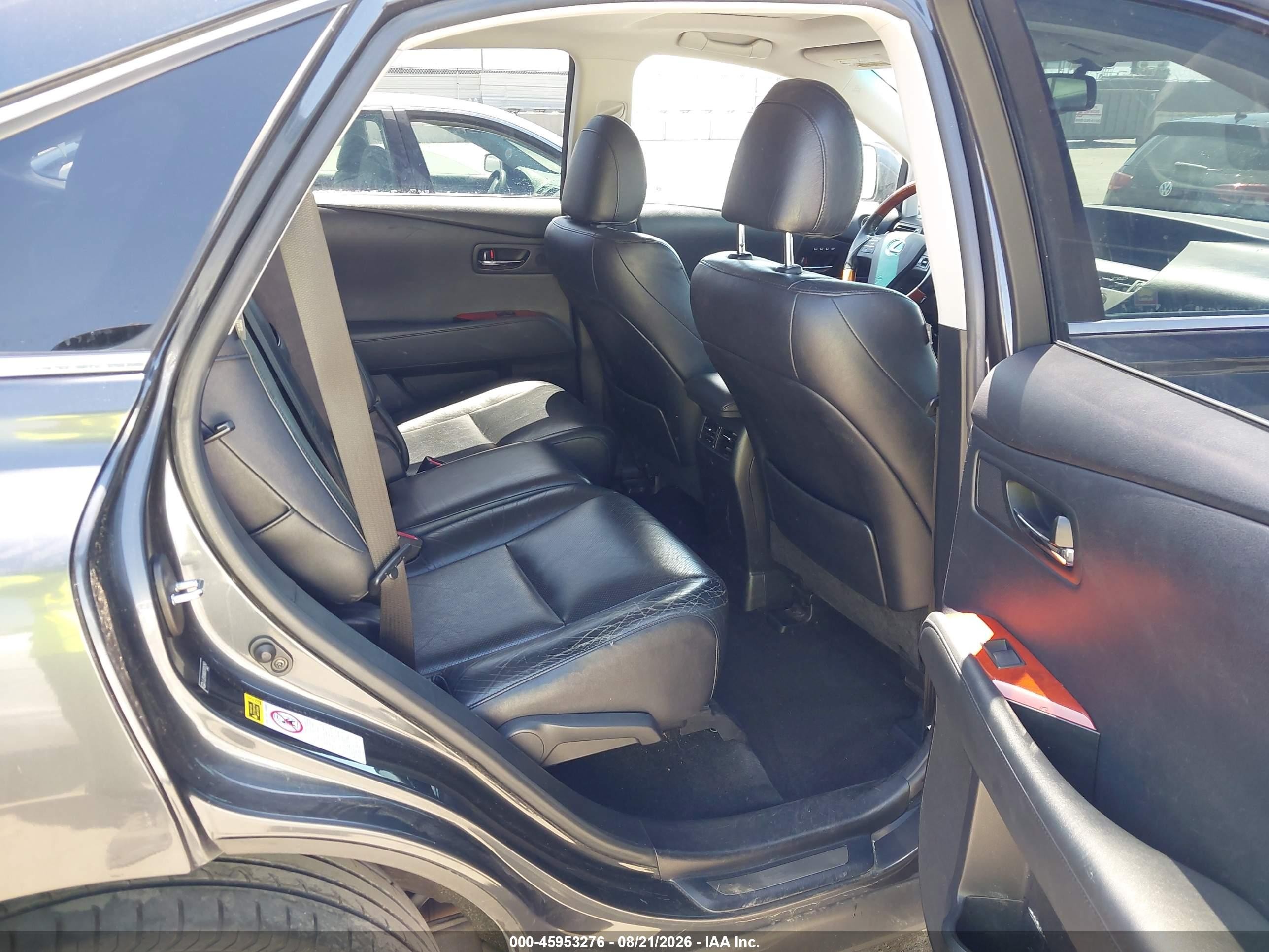 2011 Lexus Rx 450h   Black vin: JTJZB1BA0B2005250
