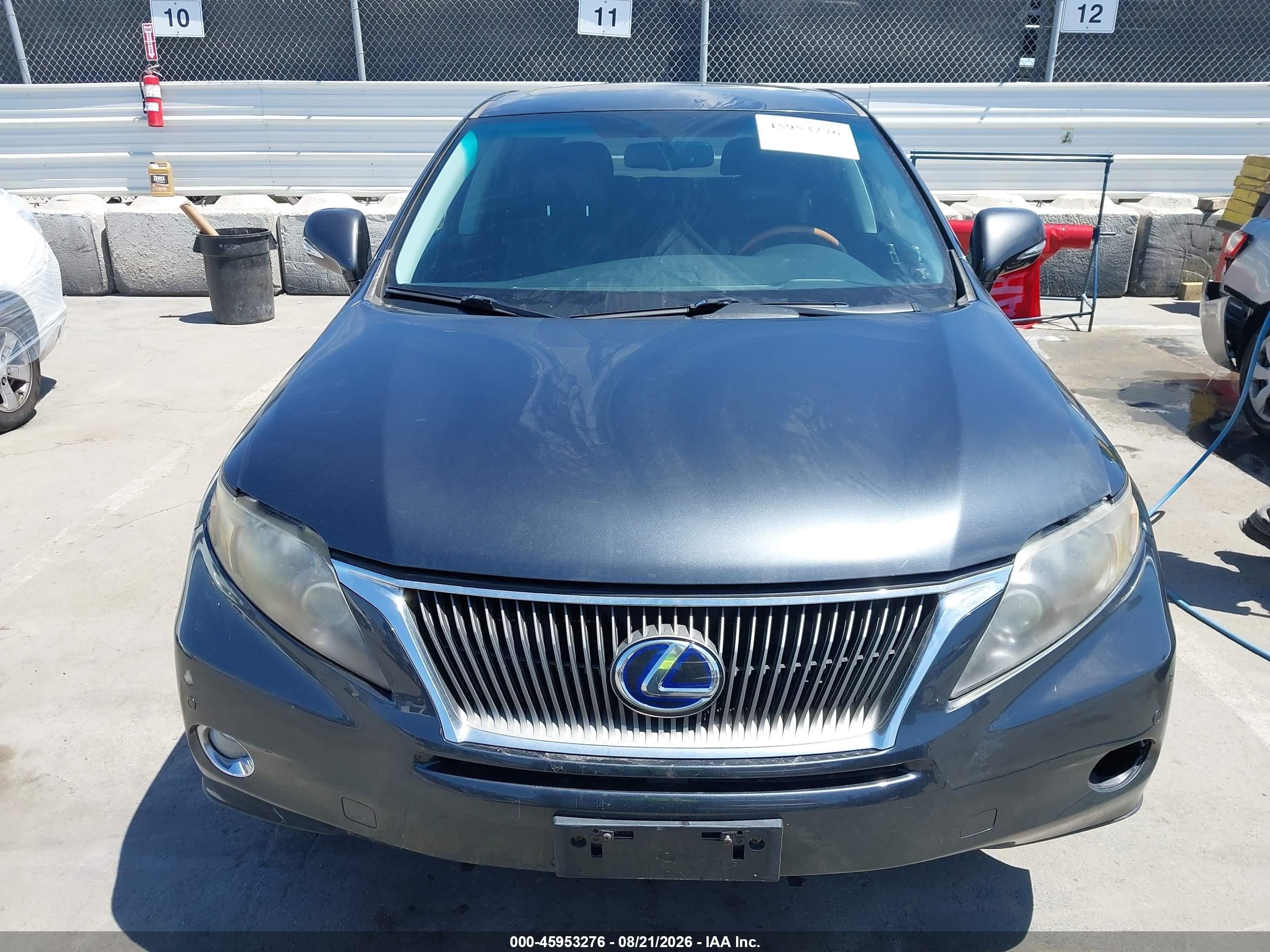 2011 Lexus Rx 450h   Black vin: JTJZB1BA0B2005250