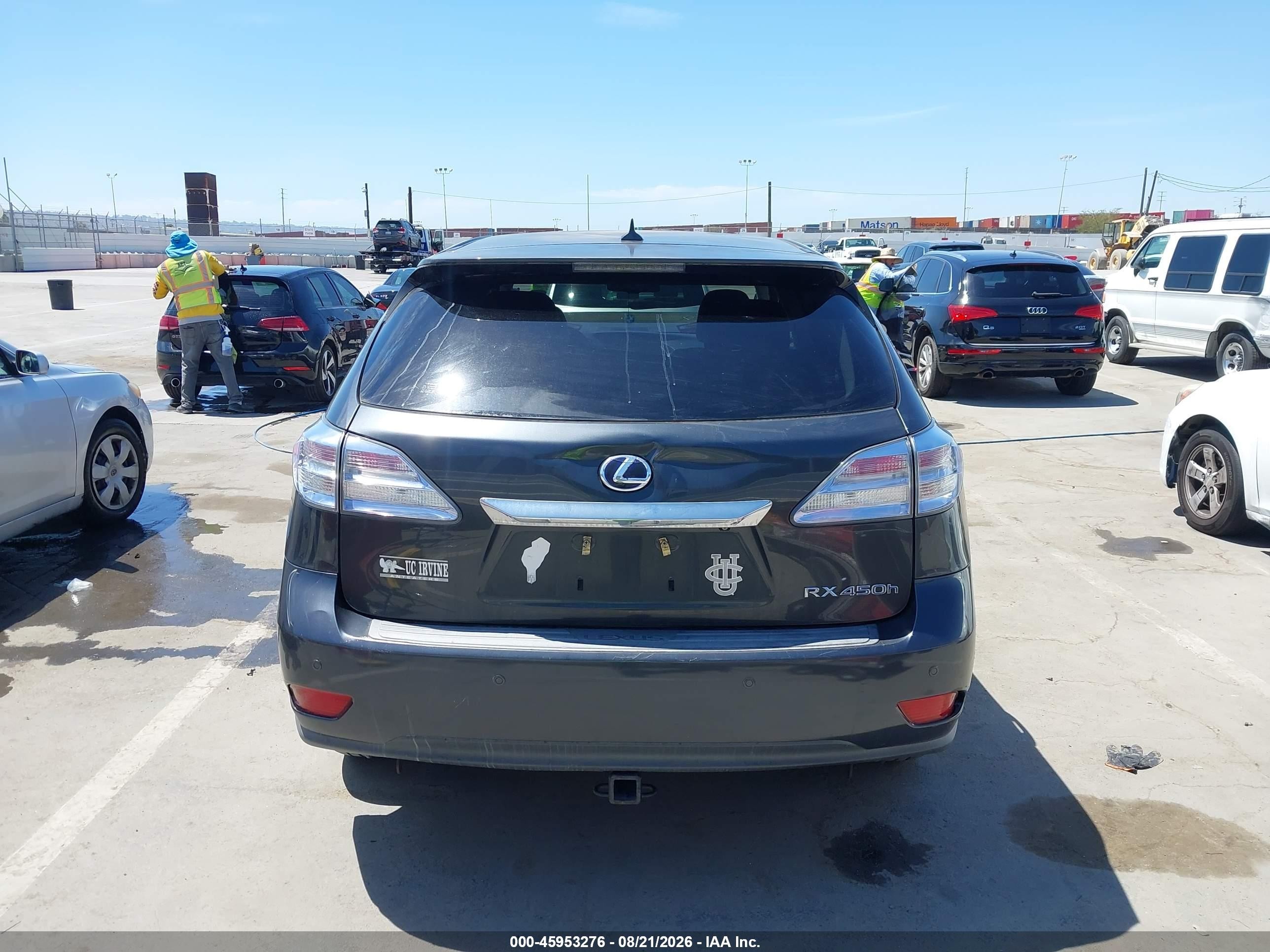 2011 Lexus Rx 450h   Black vin: JTJZB1BA0B2005250