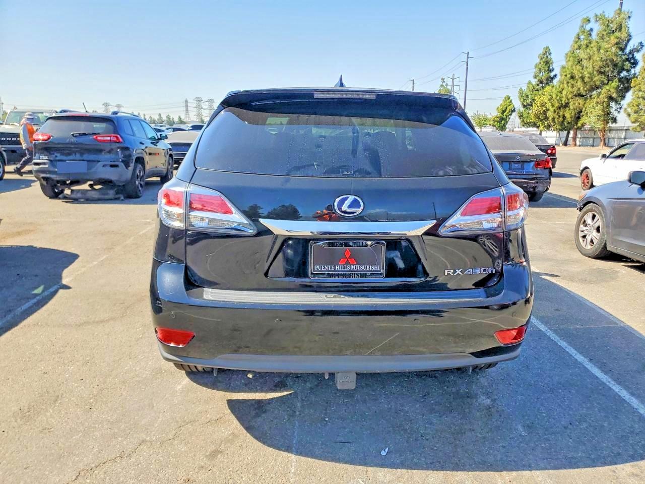 2014 Lexus Rx 450h Black vin: JTJZB1BA0E2009707