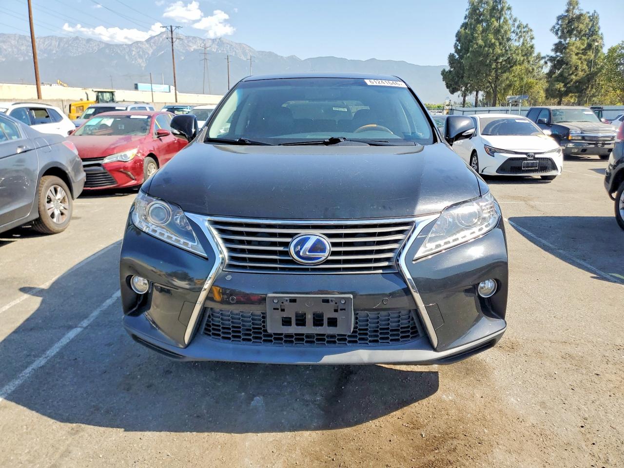 2014 Lexus Rx 450h Black vin: JTJZB1BA0E2009707