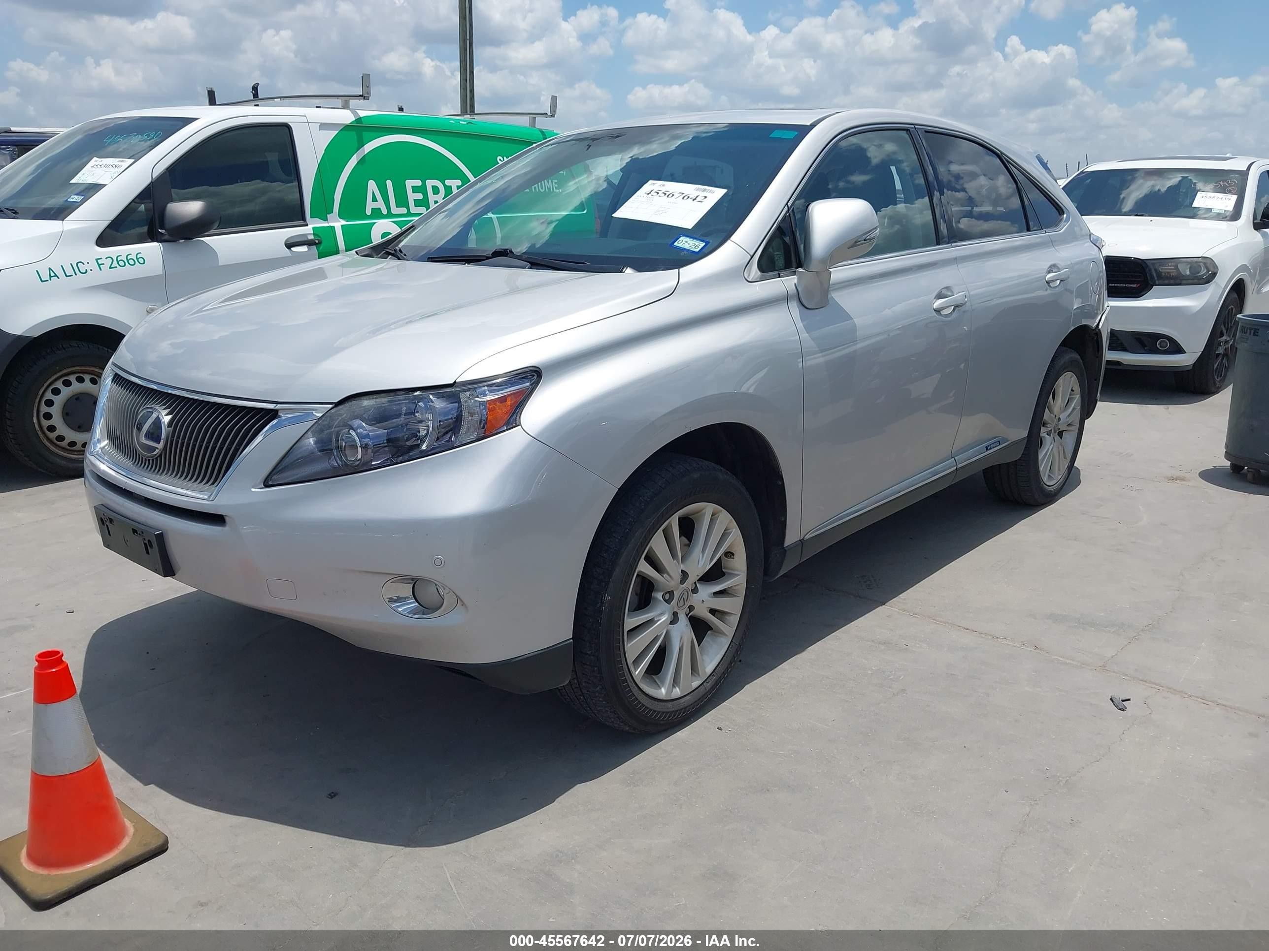 2012 Lexus Rx 450h   Silver vin: JTJZB1BA1C2006246