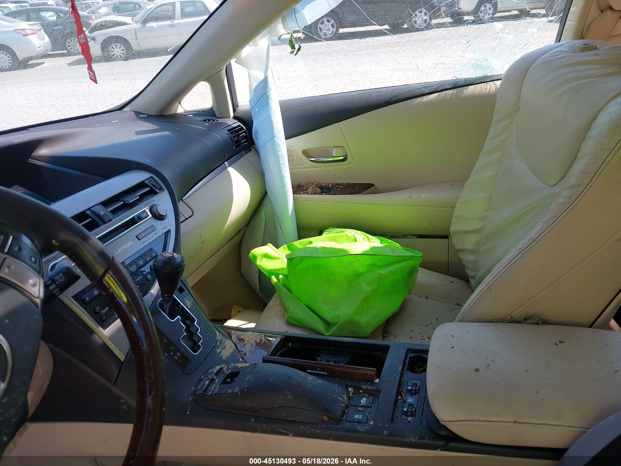 2013 Lexus Rx 450h White vin: JTJZB1BA1D2412027