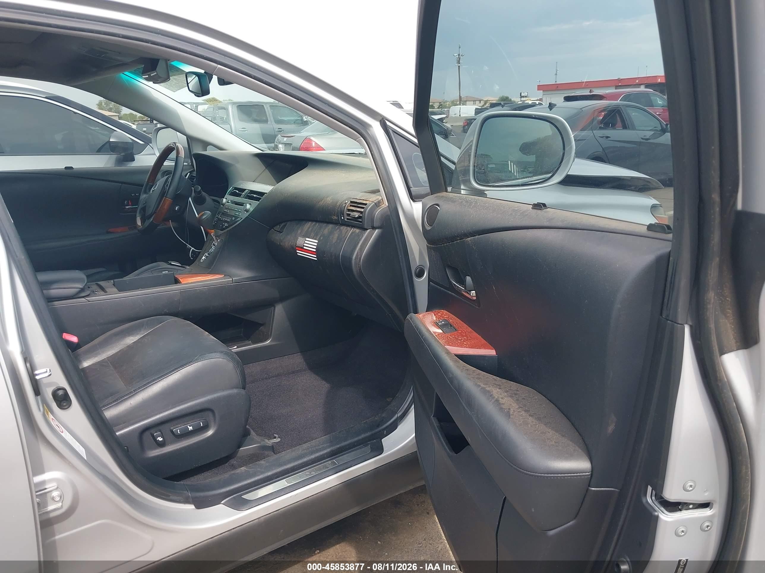 2010 Lexus Rx 450h Silver vin: JTJZB1BA2A2000615