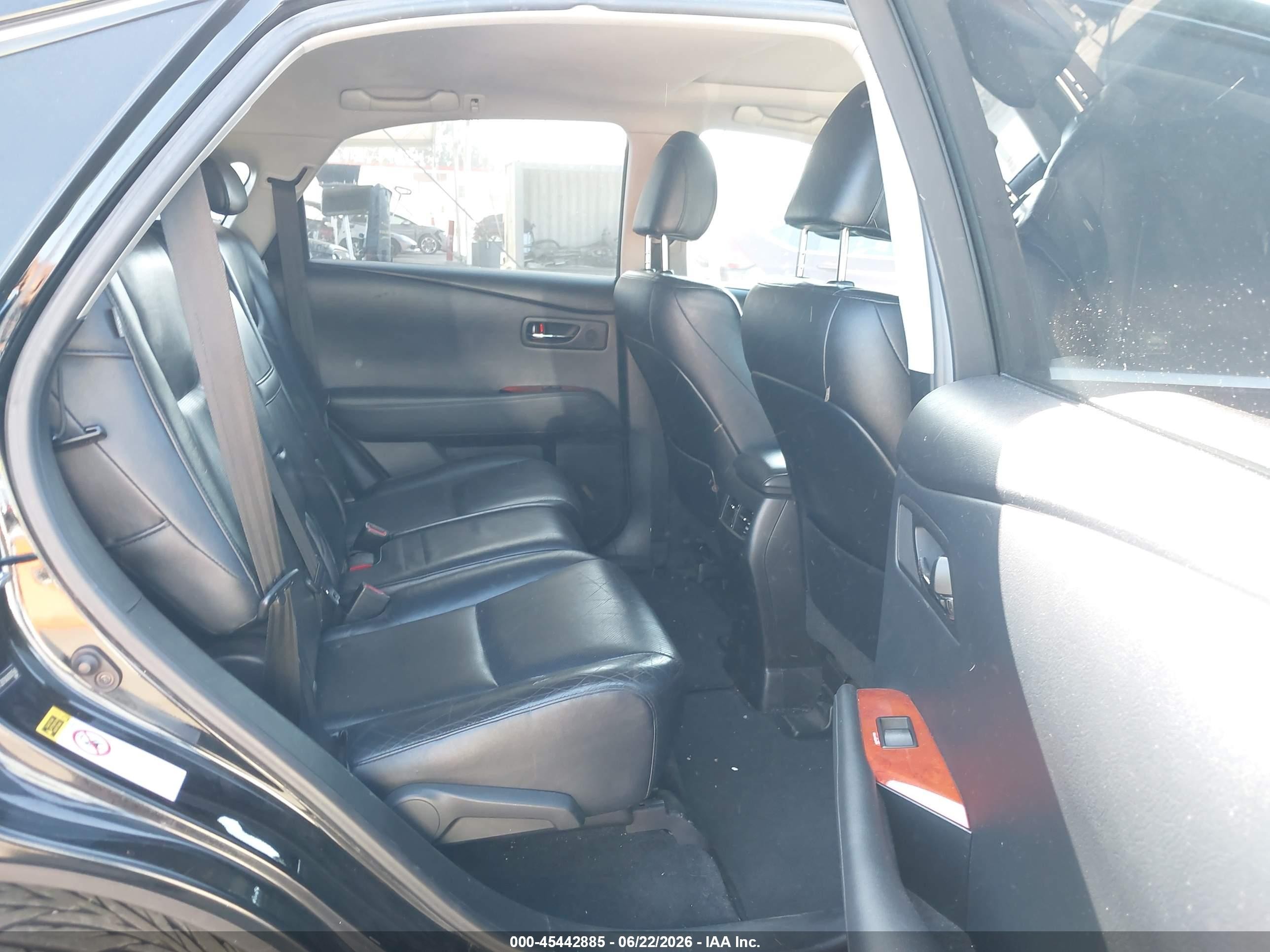 2010 Lexus Rx 450h   Black vin: JTJZB1BA2A2002560