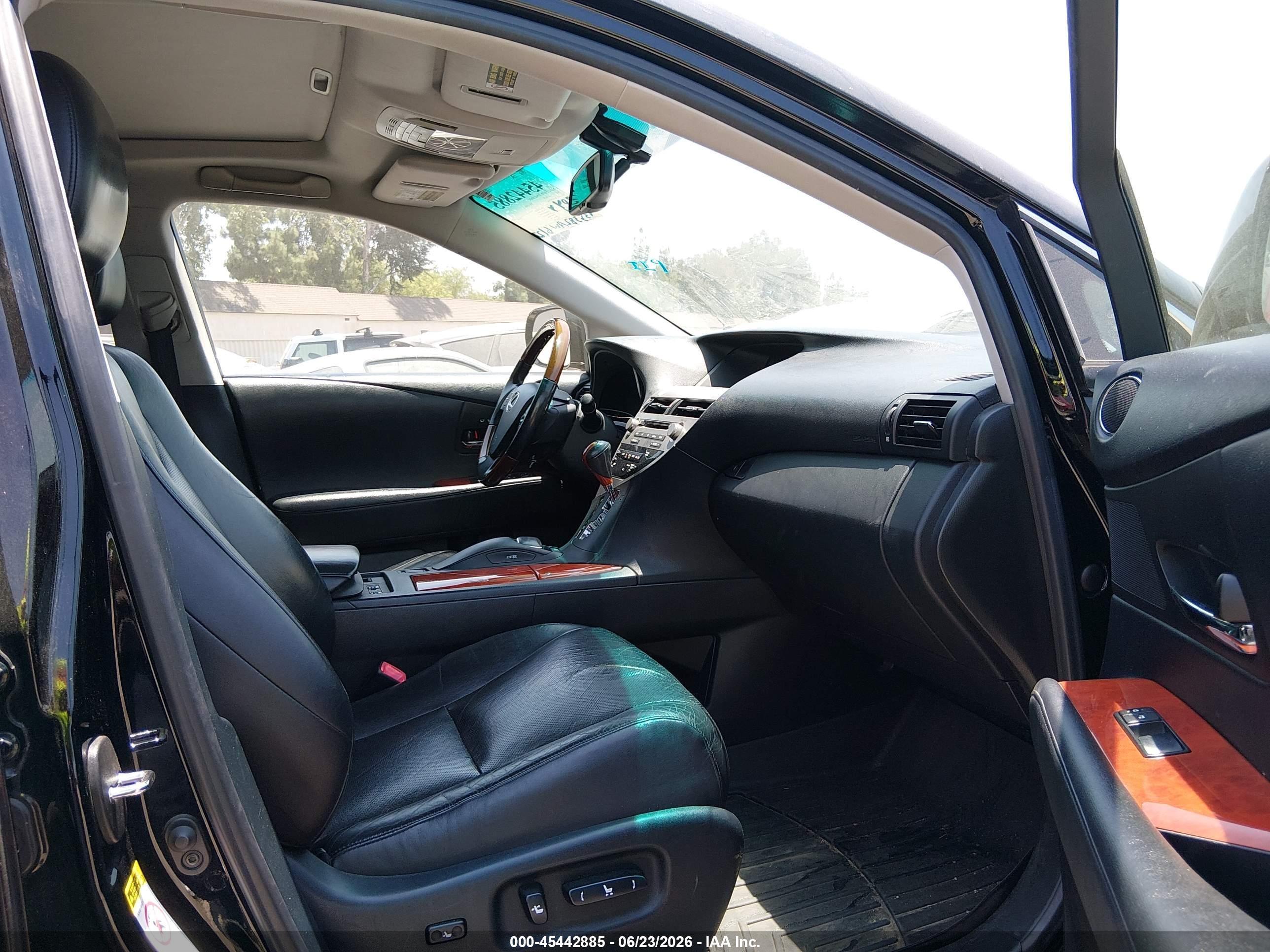 2010 Lexus Rx 450h   Black vin: JTJZB1BA2A2002560