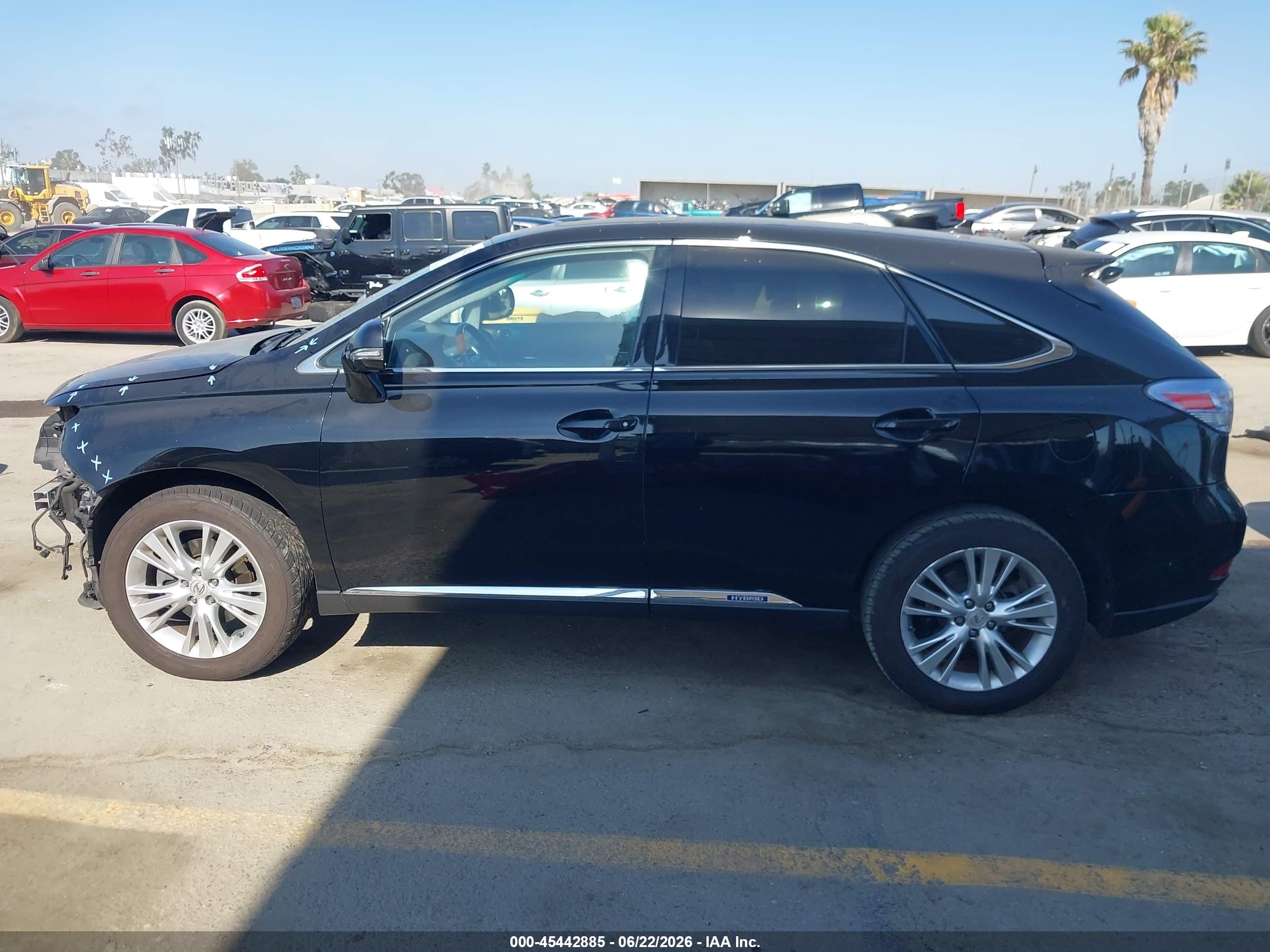 2010 Lexus Rx 450h   Black vin: JTJZB1BA2A2002560