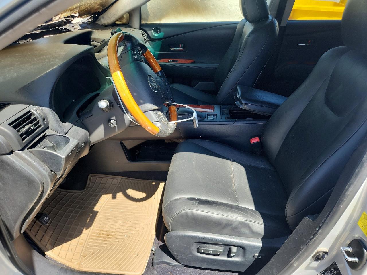 2011 Lexus Rx 450h Silver vin: JTJZB1BA2B2005444