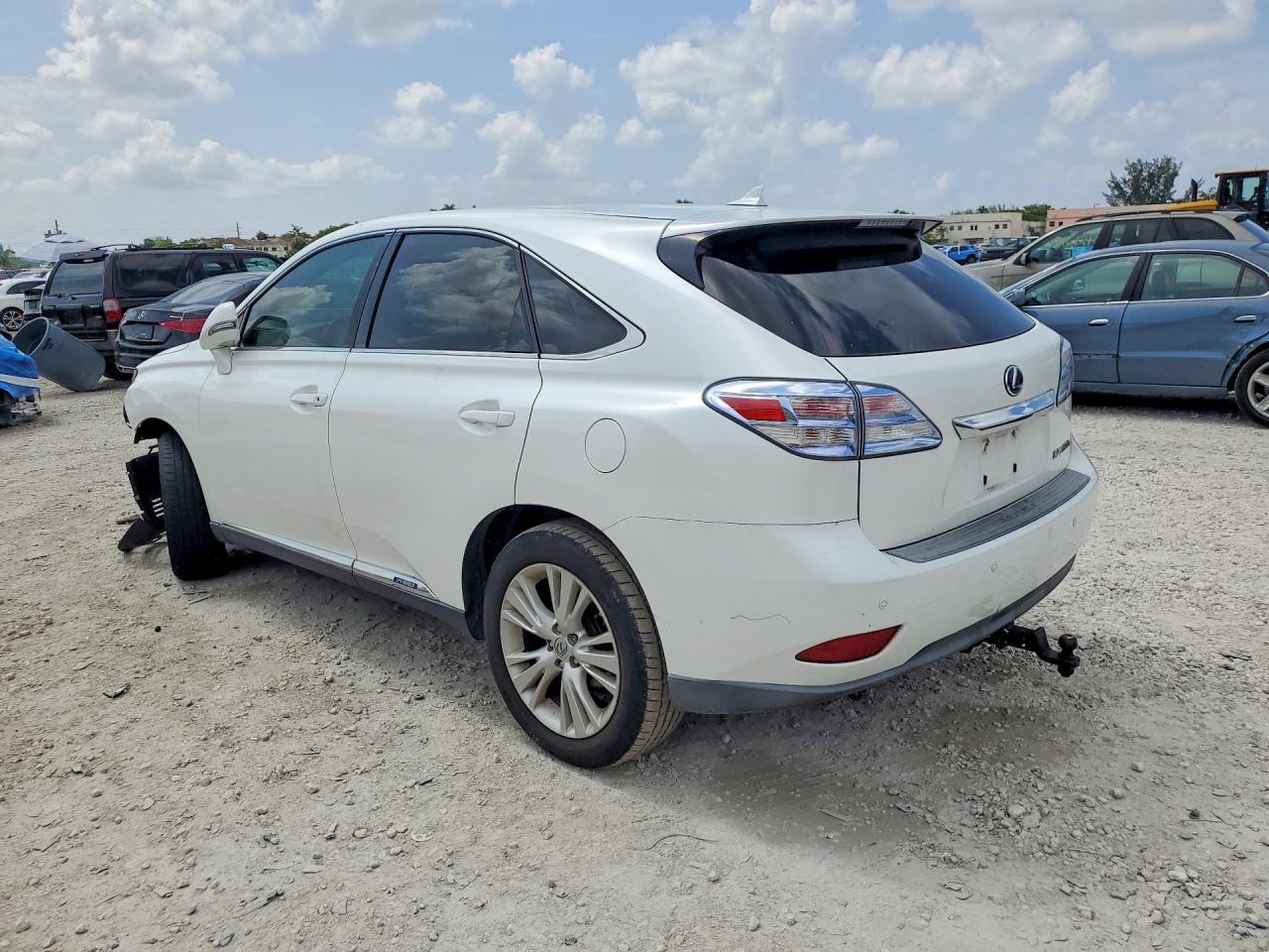 2011 Lexus Rx 450h Белый vin: JTJZB1BA2B2404645