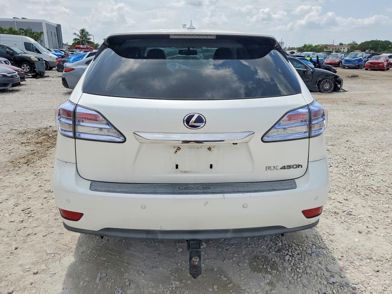 2011 Lexus Rx 450h Белый vin: JTJZB1BA2B2404645