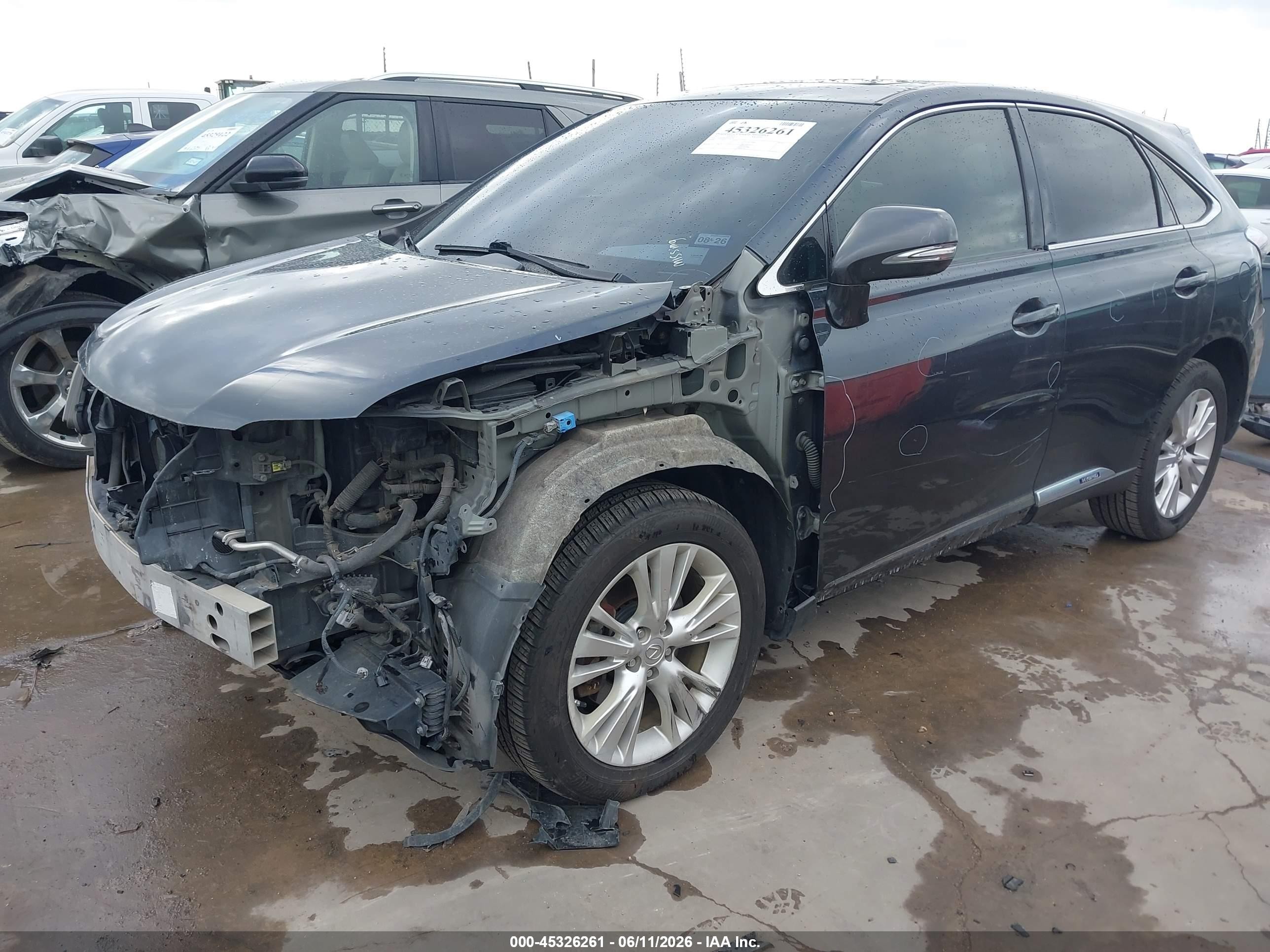2011 Lexus Rx 450h   Black vin: JTJZB1BA2B2405598