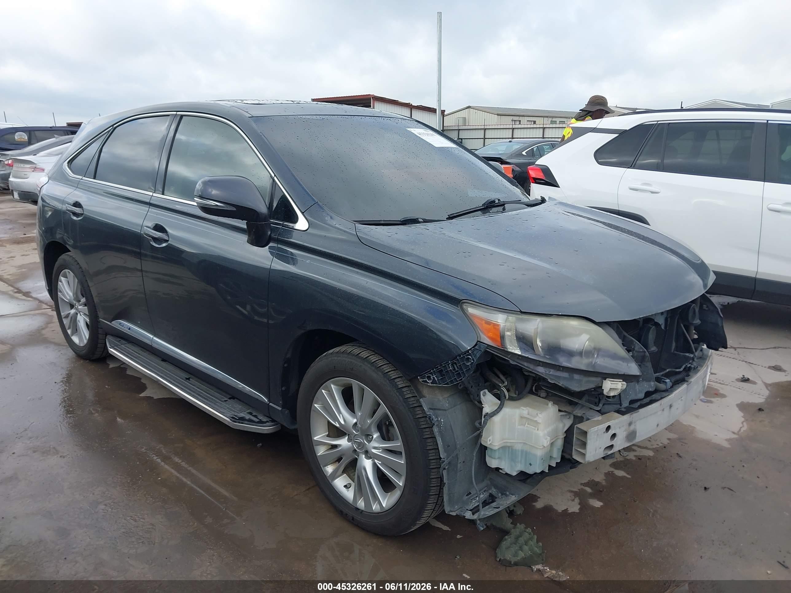 2011 Lexus Rx 450h   Black vin: JTJZB1BA2B2405598