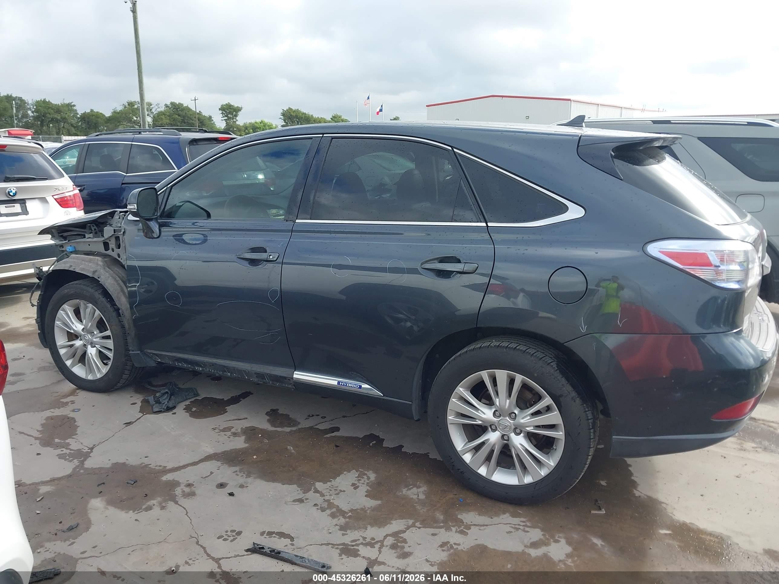 2011 Lexus Rx 450h   Black vin: JTJZB1BA2B2405598