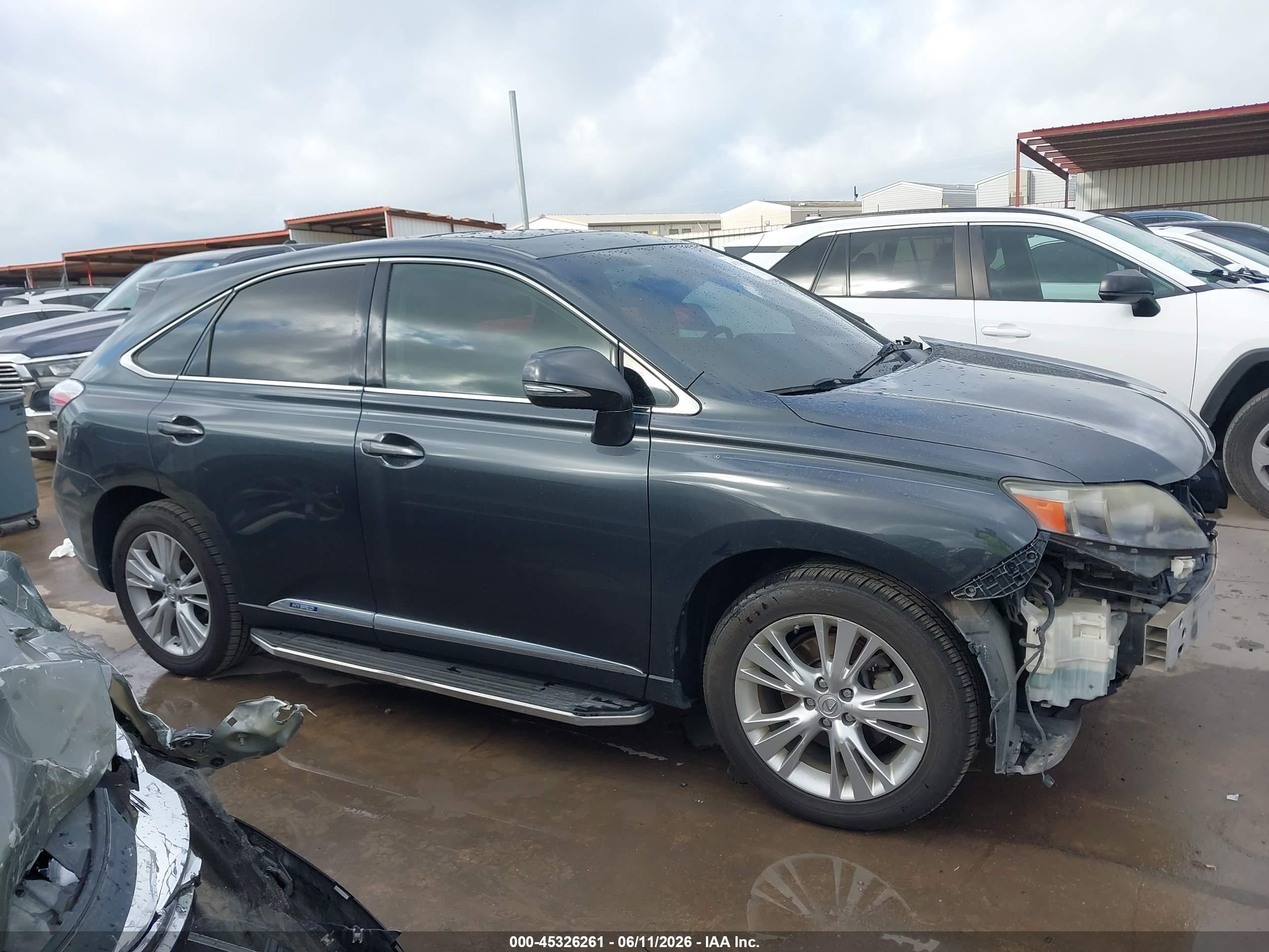 2011 Lexus Rx 450h   Black vin: JTJZB1BA2B2405598