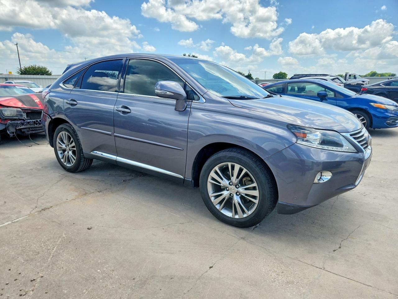 2013 Lexus Rx 450h Gray vin: JTJZB1BA2D2408875
