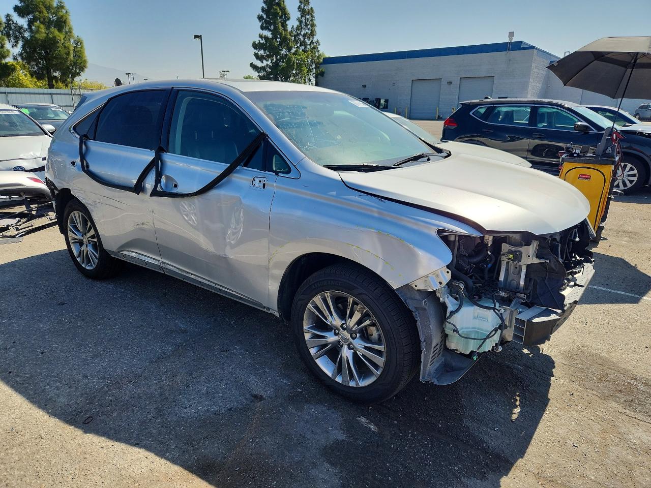 2013 Lexus Rx 450h Серебряный vin: JTJZB1BA2D2410092