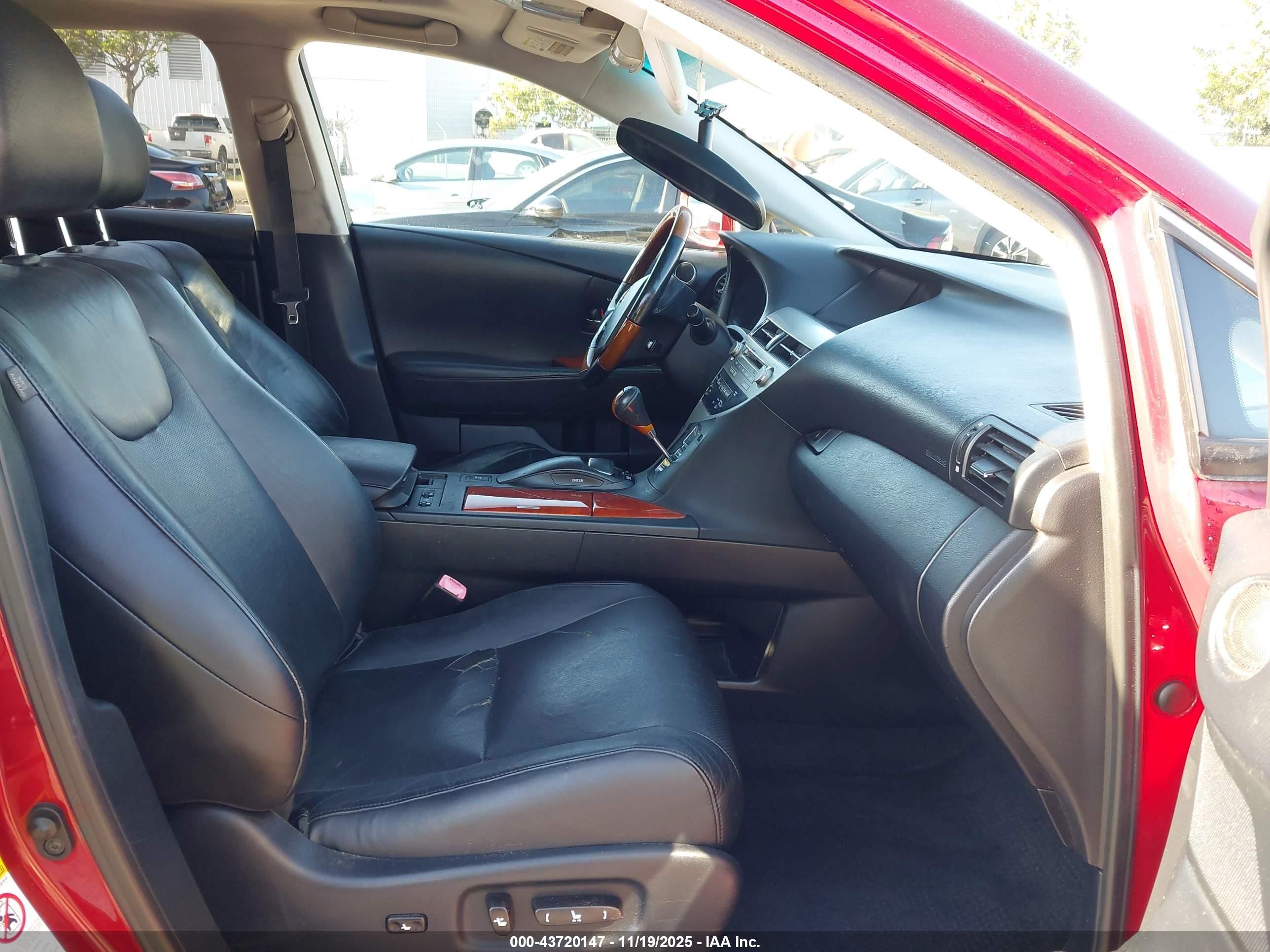 2010 Lexus Rx 450h   Red vin: JTJZB1BA3A2000154