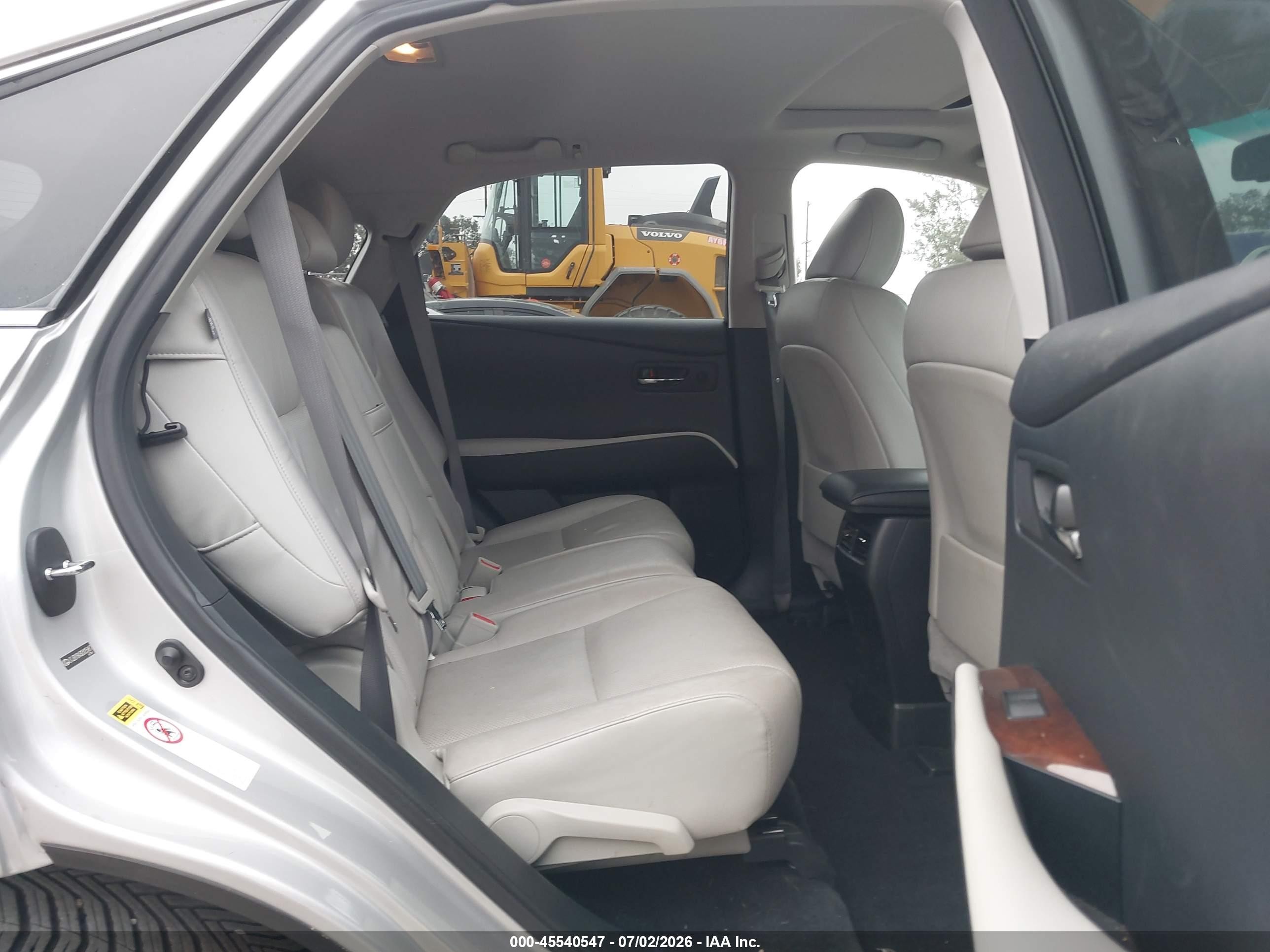 2011 Lexus Rx 450h Silver vin: JTJZB1BA3B2005887