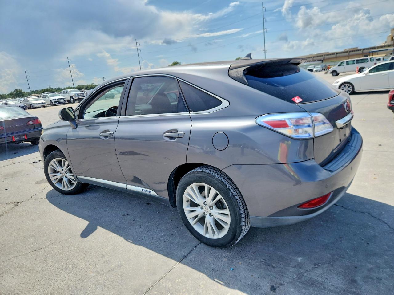 2012 Lexus Rx 450h Gray vin: JTJZB1BA3C2408057