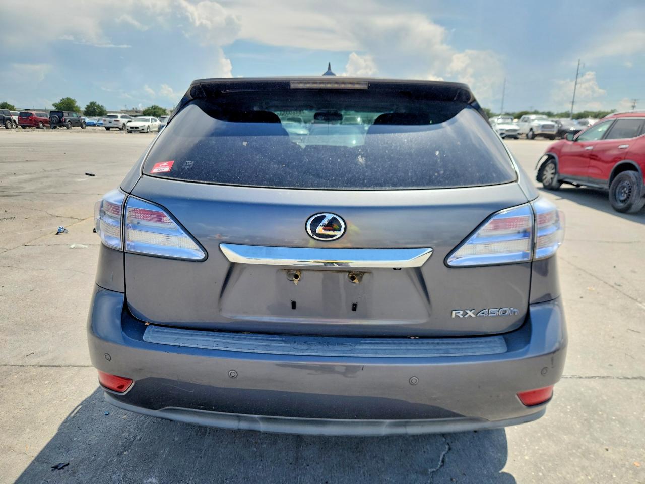 2012 Lexus Rx 450h Gray vin: JTJZB1BA3C2408057