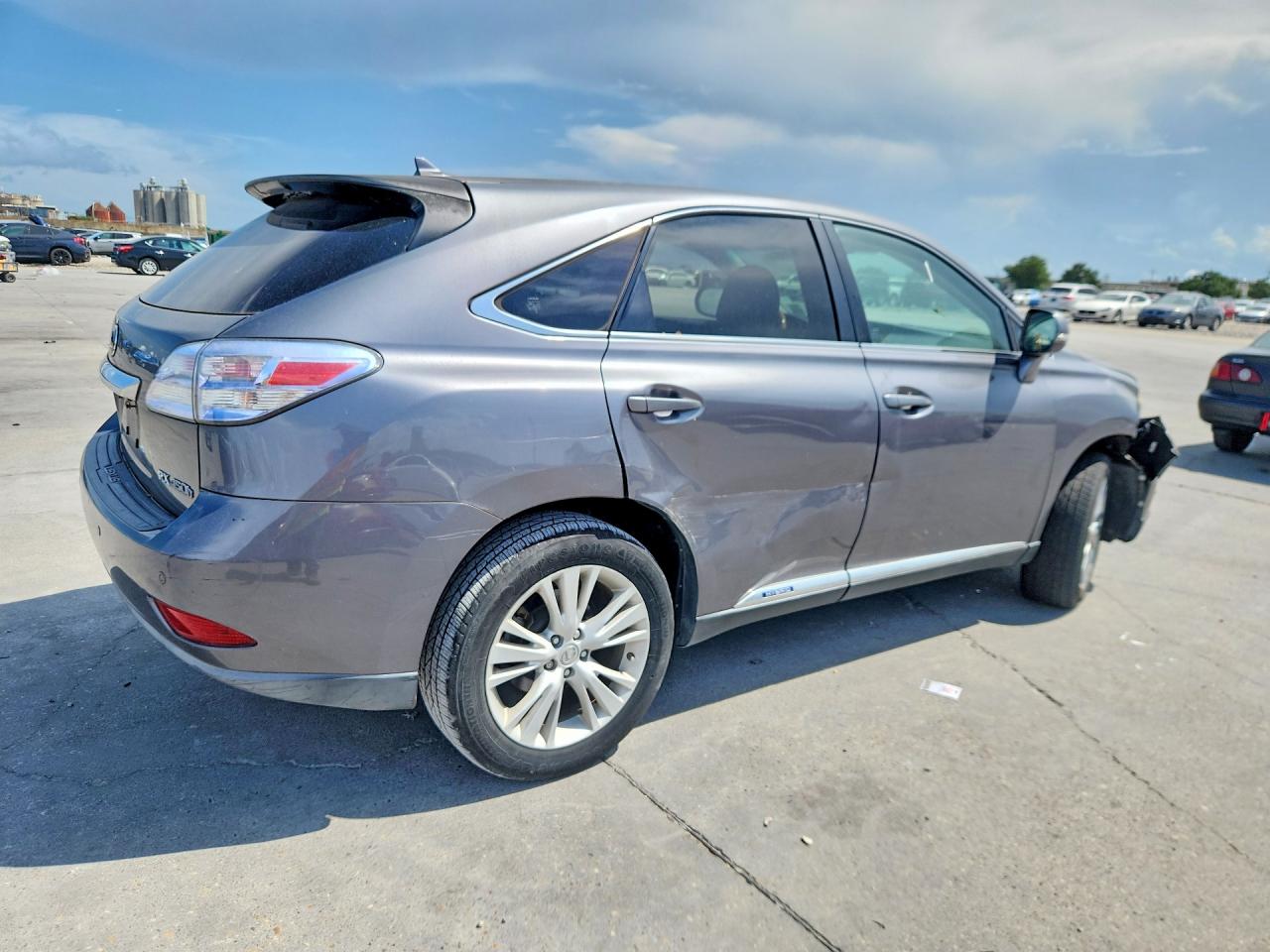 2012 Lexus Rx 450h Gray vin: JTJZB1BA3C2408057