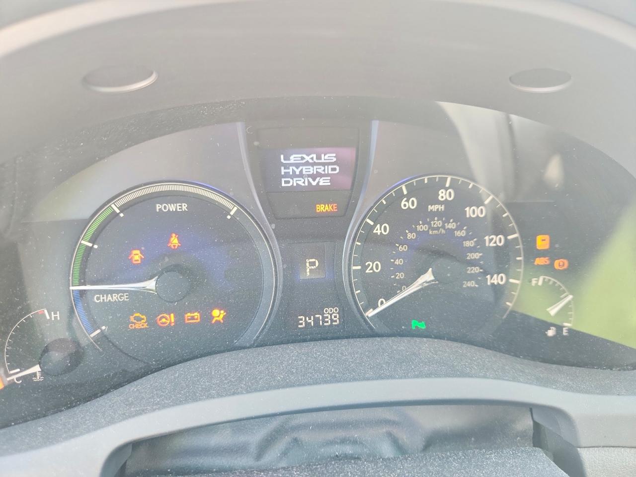 2012 Lexus Rx 450h Gray vin: JTJZB1BA3C2408057