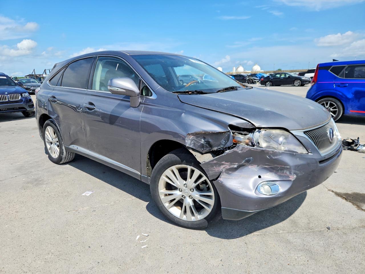 2012 Lexus Rx 450h Gray vin: JTJZB1BA3C2408057