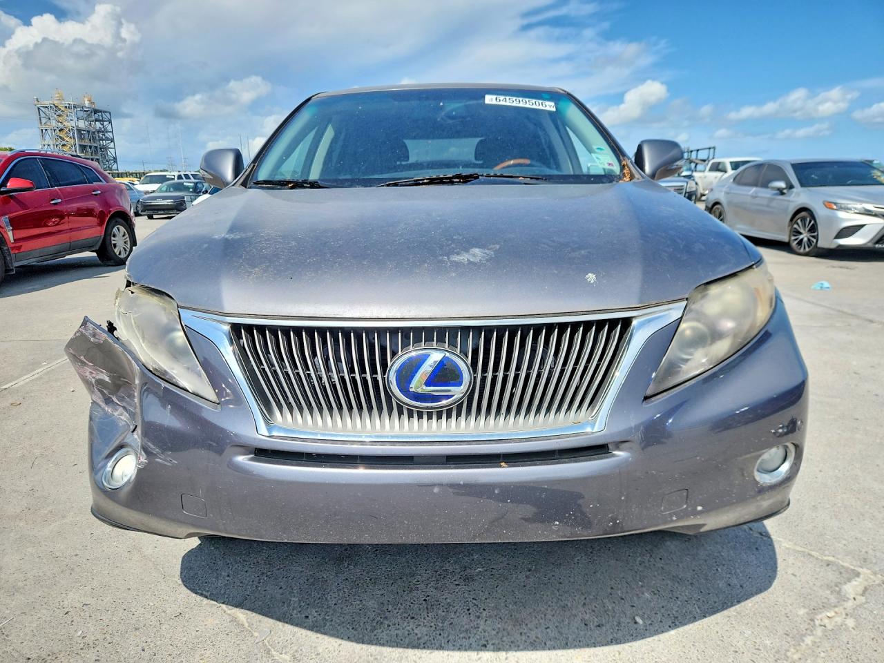 2012 Lexus Rx 450h Gray vin: JTJZB1BA3C2408057