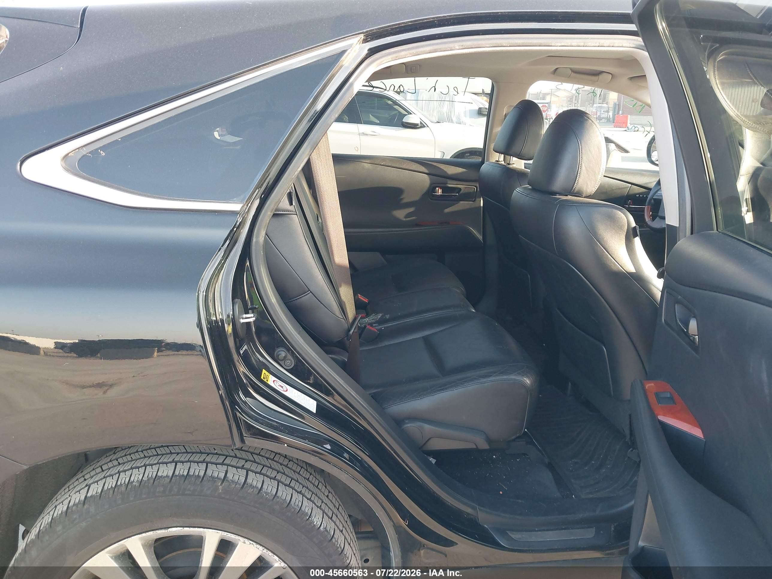 2012 Lexus Rx 450h Черный vin: JTJZB1BA3C2408138