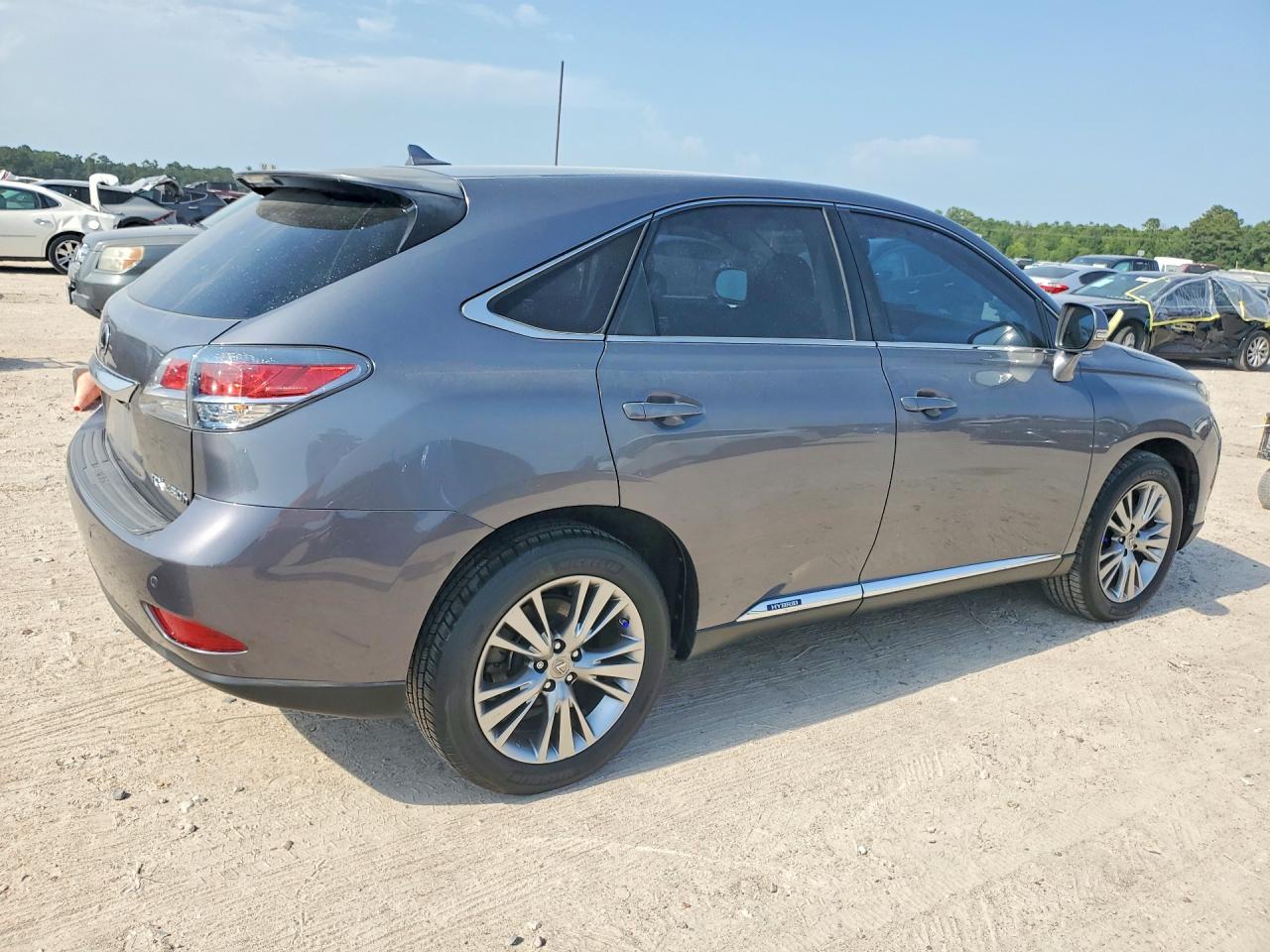 2013 Lexus Rx 450h Gray vin: JTJZB1BA3D2411011