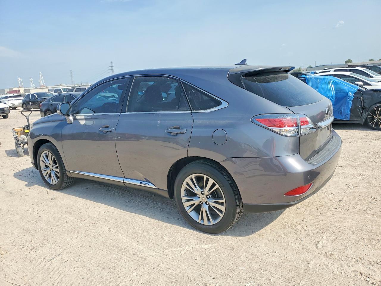 2013 Lexus Rx 450h Gray vin: JTJZB1BA3D2411011