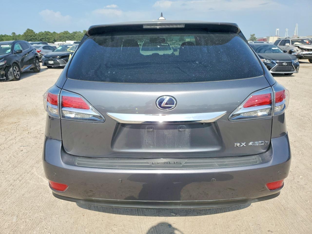 2013 Lexus Rx 450h Gray vin: JTJZB1BA3D2411011