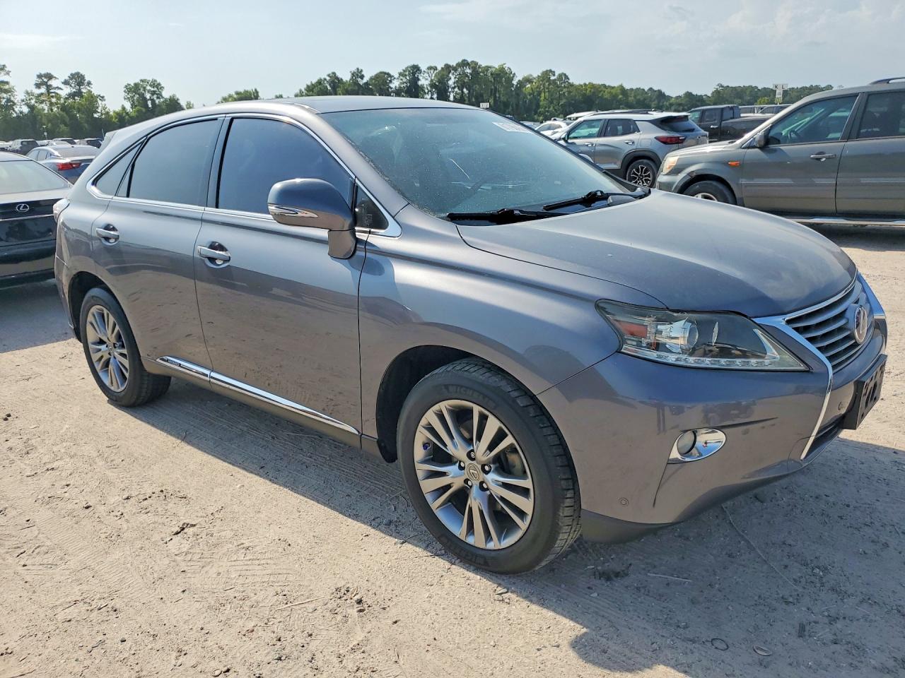 2013 Lexus Rx 450h Gray vin: JTJZB1BA3D2411011