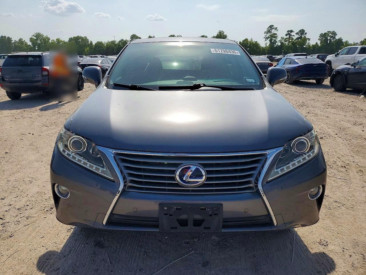 2013 Lexus Rx 450h Gray vin: JTJZB1BA3D2411011