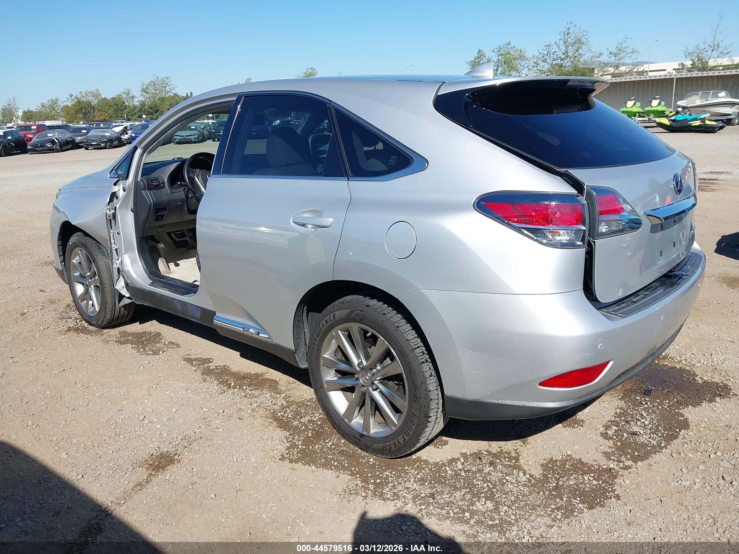 2014 Lexus Rx 450h   Silver vin: JTJZB1BA3E2413889