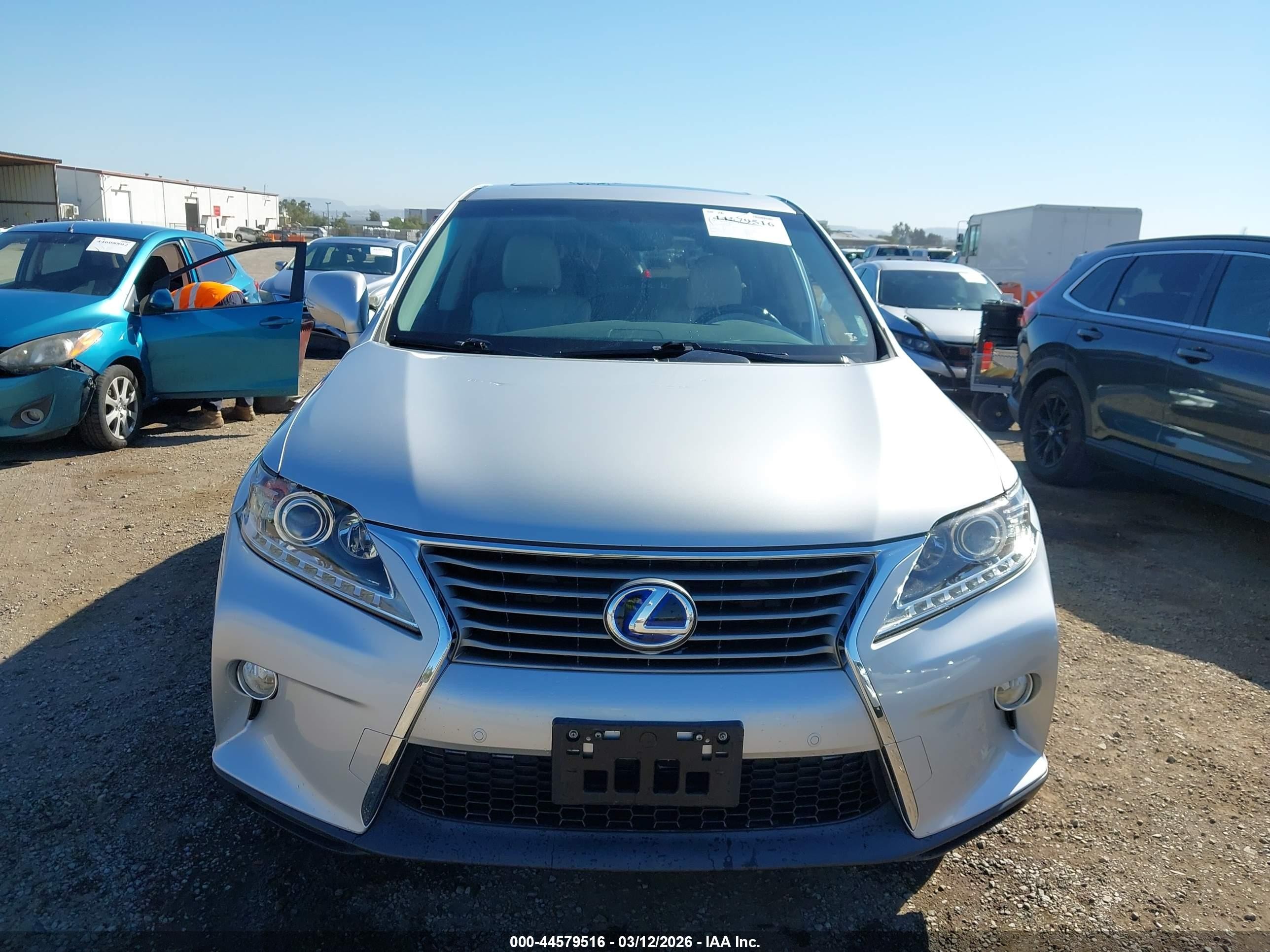 2014 Lexus Rx 450h   Silver vin: JTJZB1BA3E2413889