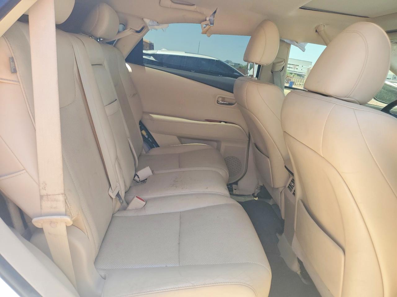 2012 Lexus Rx 450h White vin: JTJZB1BA4C2006418