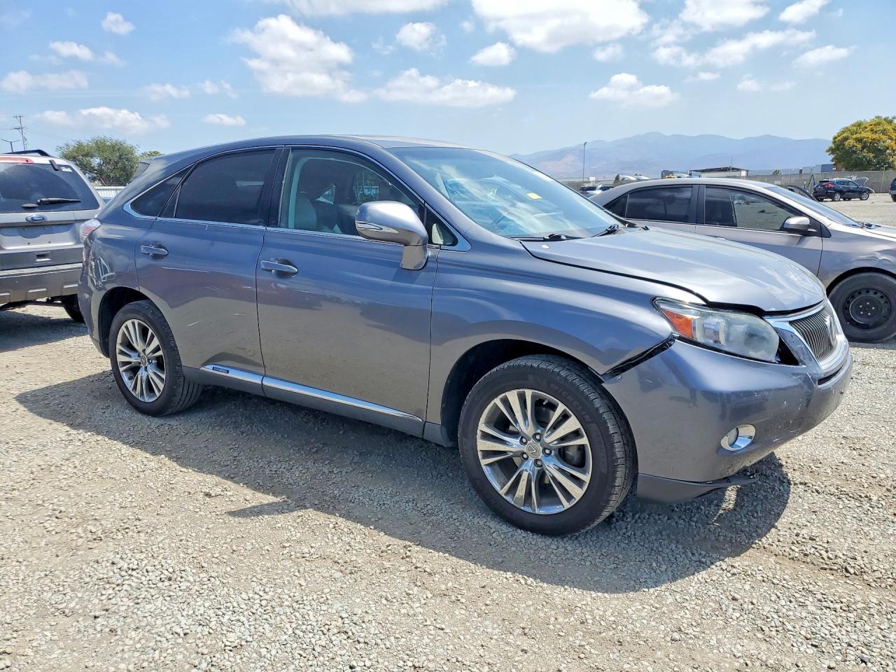 2012 Lexus Rx 450h Base Gray vin: JTJZB1BA4C2407807