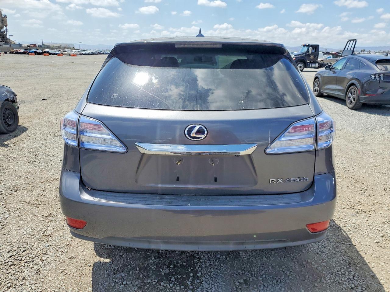 2012 Lexus Rx 450h Base Gray vin: JTJZB1BA4C2407807