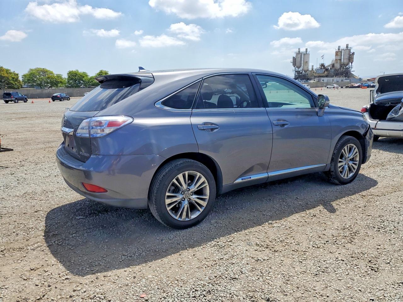 2012 Lexus Rx 450h Base Gray vin: JTJZB1BA4C2407807
