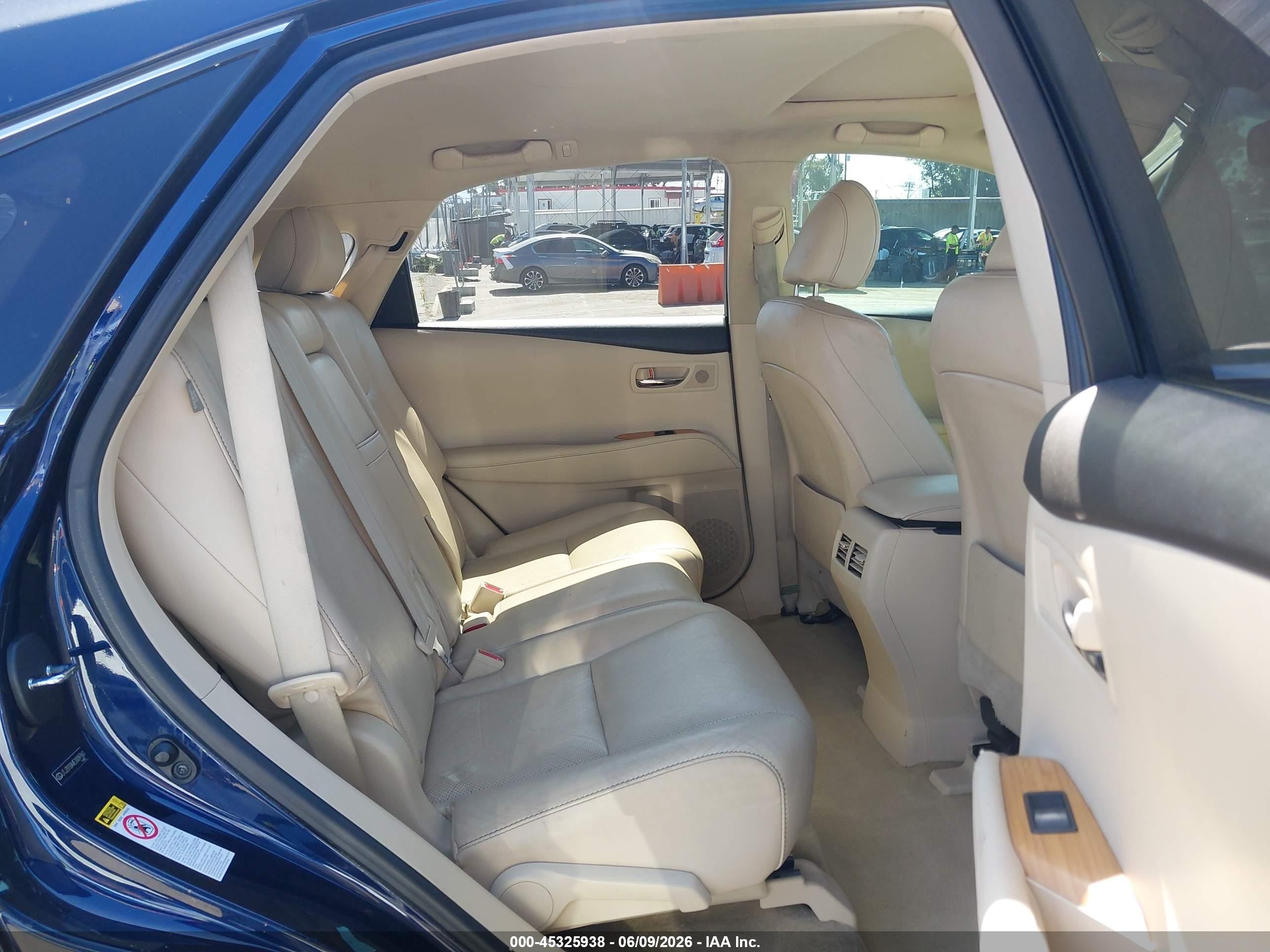 2014 Lexus Rx 450h   Dark Blue vin: JTJZB1BA4E2009760