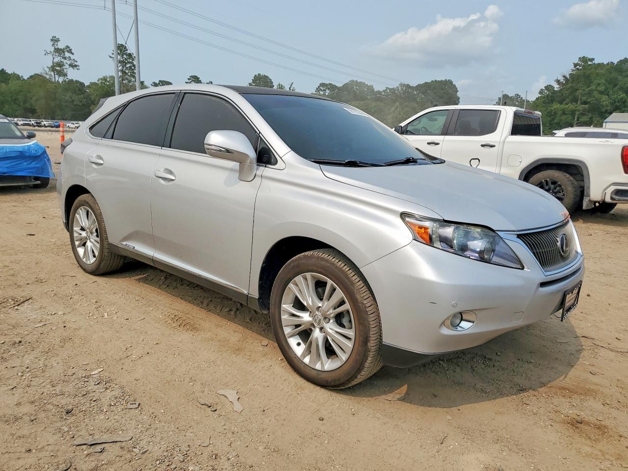 2010 Lexus Rx 450h Gray vin: JTJZB1BA5A2002309