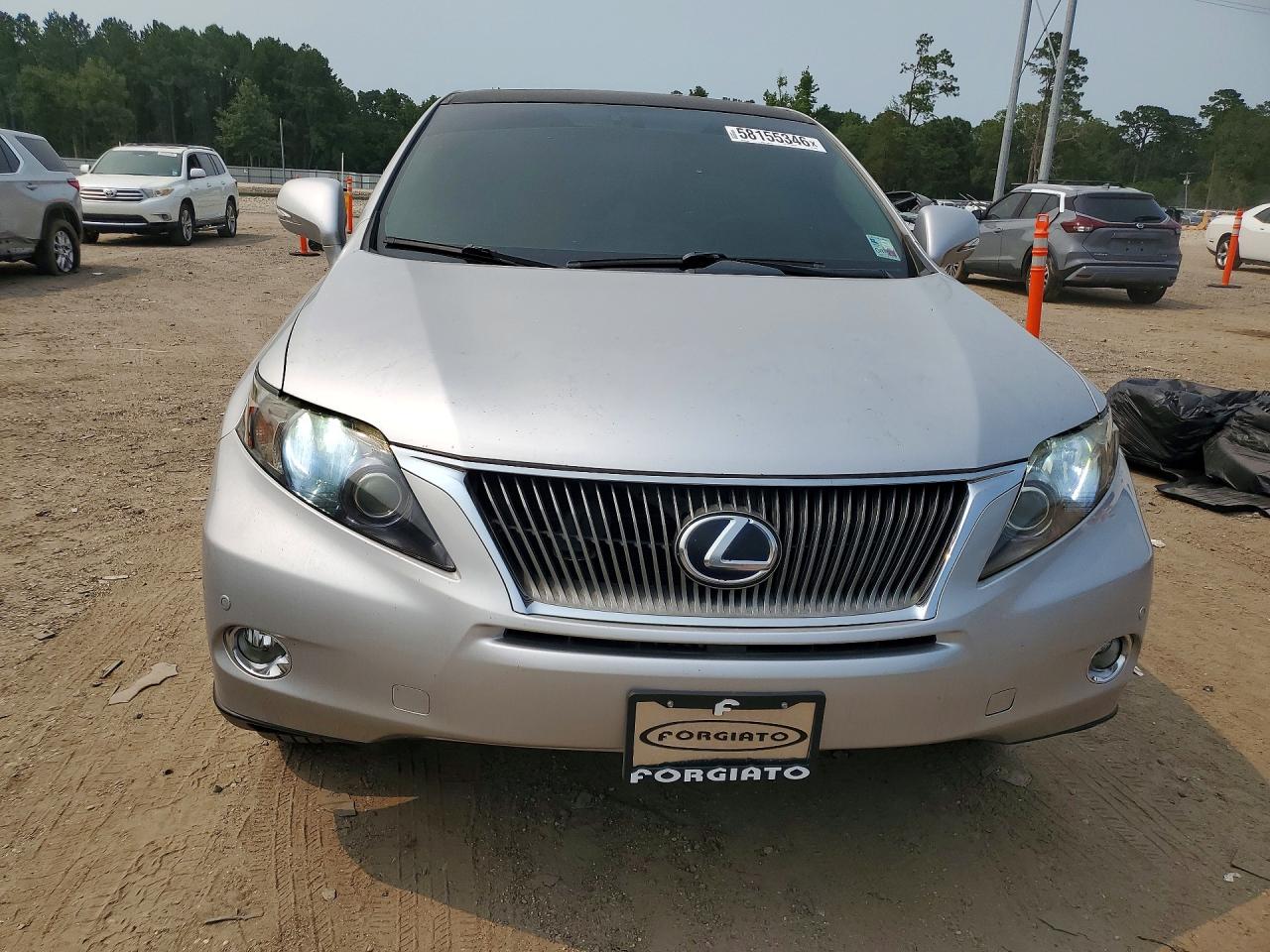 2010 Lexus Rx 450h Gray vin: JTJZB1BA5A2002309