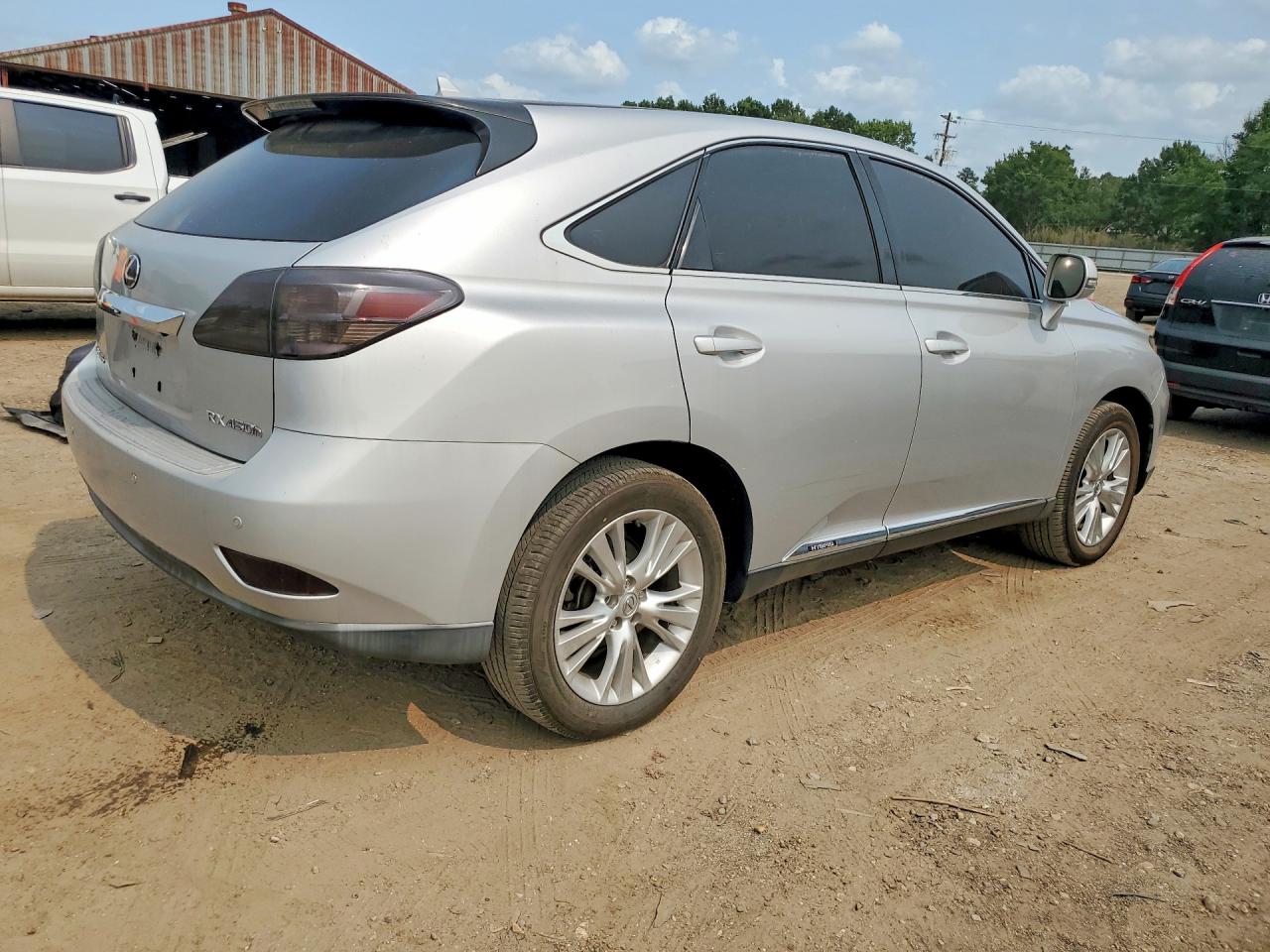 2010 Lexus Rx 450h Gray vin: JTJZB1BA5A2002309