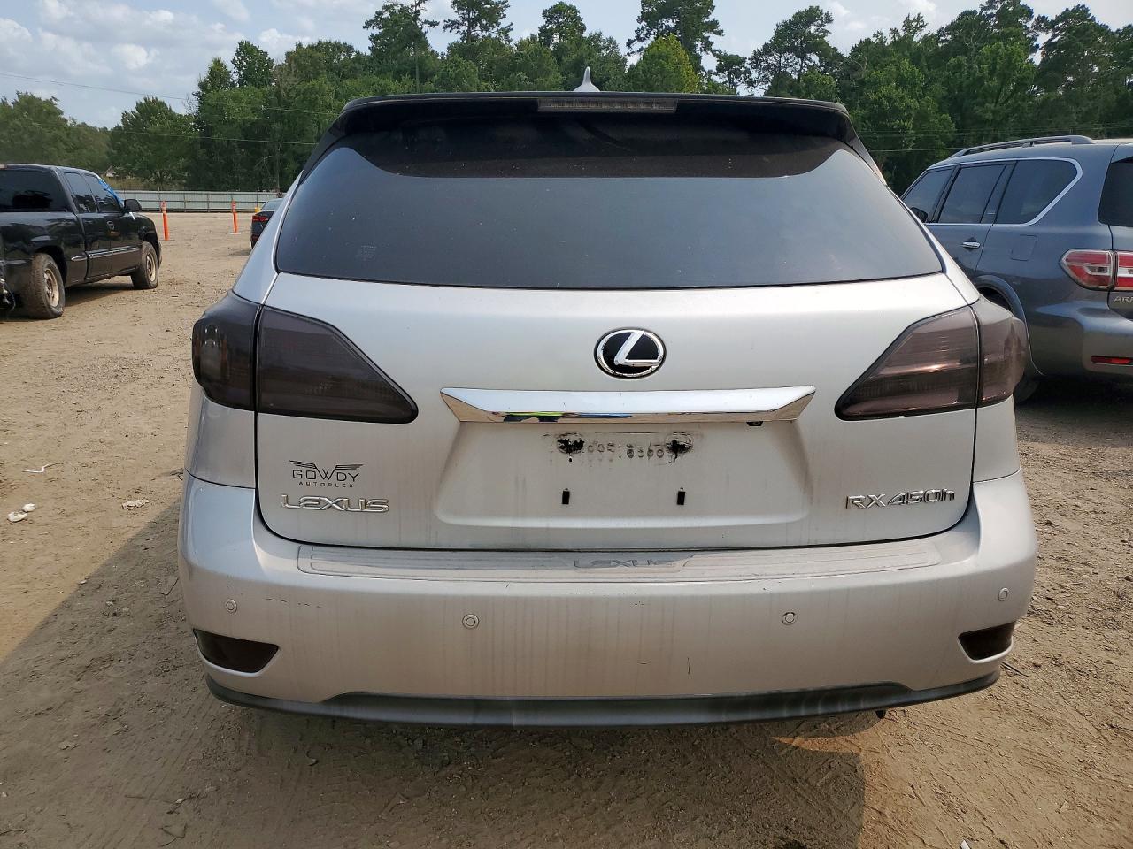 2010 Lexus Rx 450h Gray vin: JTJZB1BA5A2002309