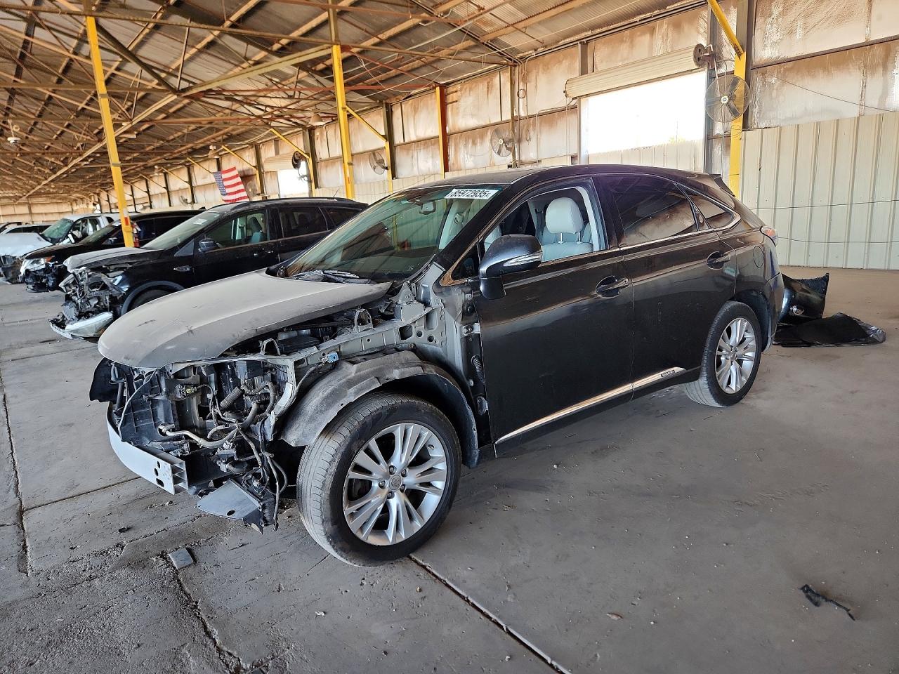 2010 Lexus Rx 450h Charcoal vin: JTJZB1BA5A2004335