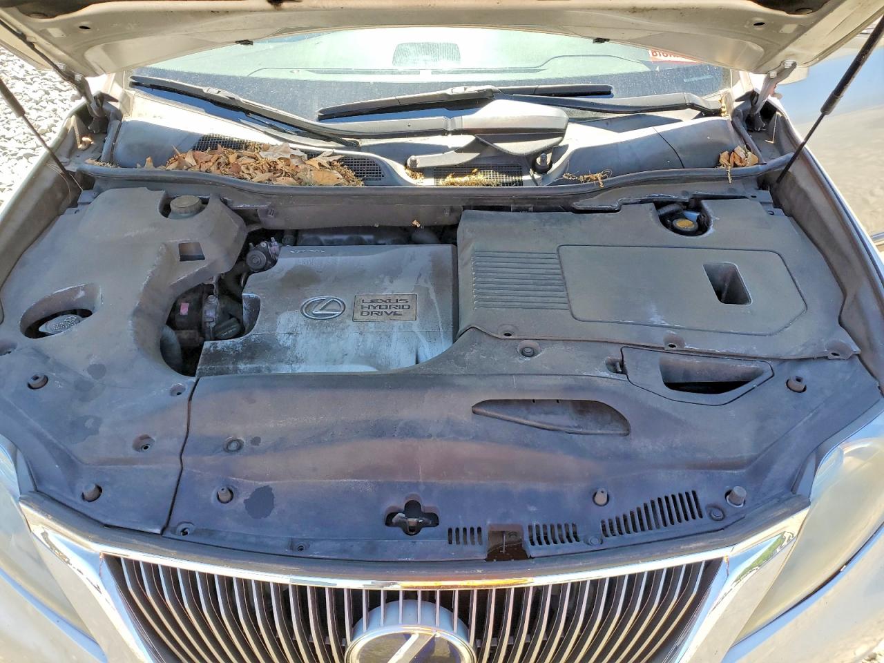 2012 Lexus Rx 450h Silver vin: JTJZB1BA5C2006363